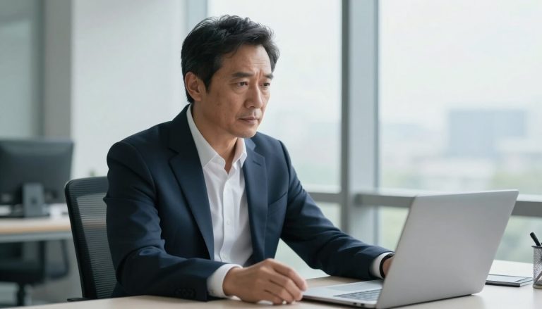 homme de 62 ans examinant des documents de retraite au bureau
