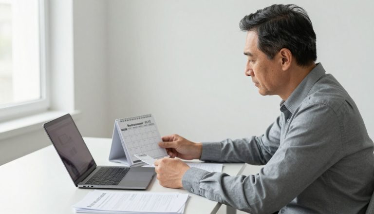 personne réfléchissant à la transition AAH et retraite à 62 ans